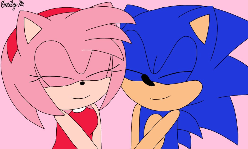 SonAmy Fanart by EmilytheSonictuber on DeviantArt