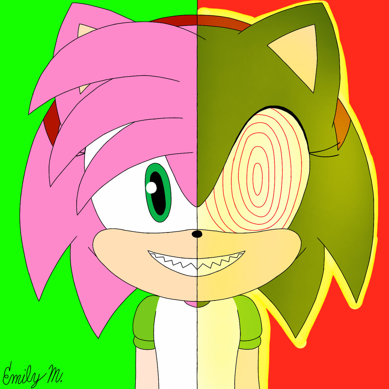 Rosy the Rascal/Fleetway Rosy Fanart by EmilytheSonictuber on DeviantArt