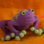 Felted Frog