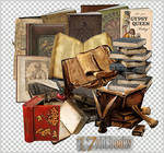 17 PNG 'Old Books'