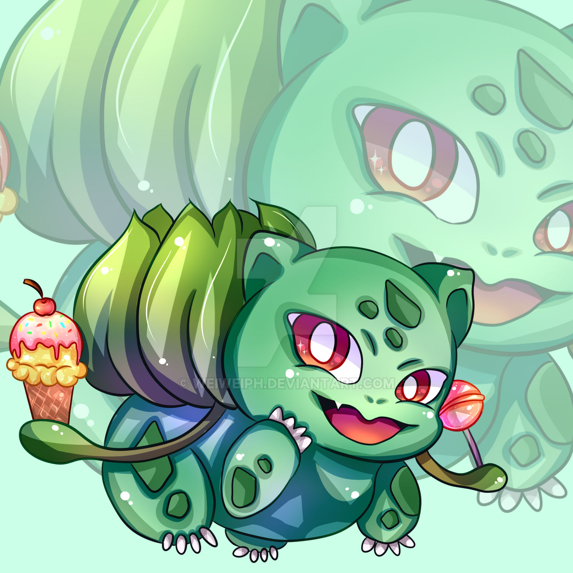 Bulbasaur Digimon FANART for Bulbasaur by WeiweiPH on DeviantArt