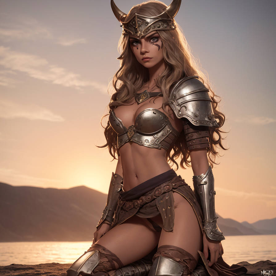 Viking Shield Maiden by Druna0156 on DeviantArt