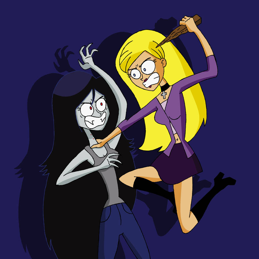 BUFFY VS. MARCY by nerdsman567 BUFFY VS. MARCY by nerdsman567