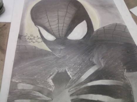 spiderman grid drawing DONE