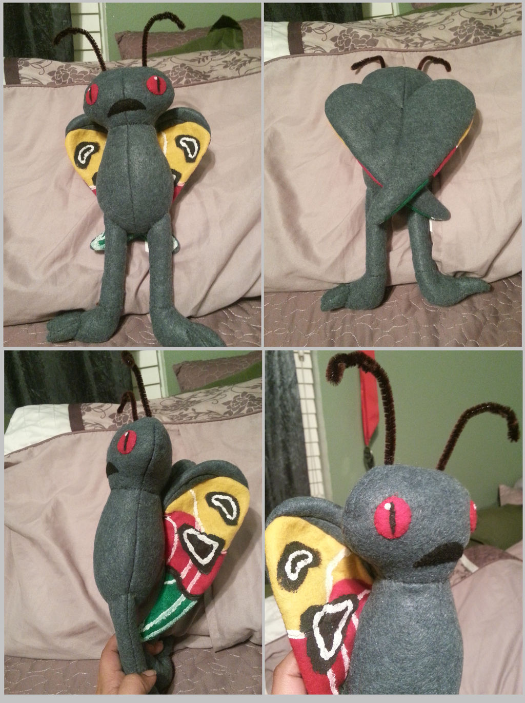 Mothman Plush by Flemmliplush on DeviantArt