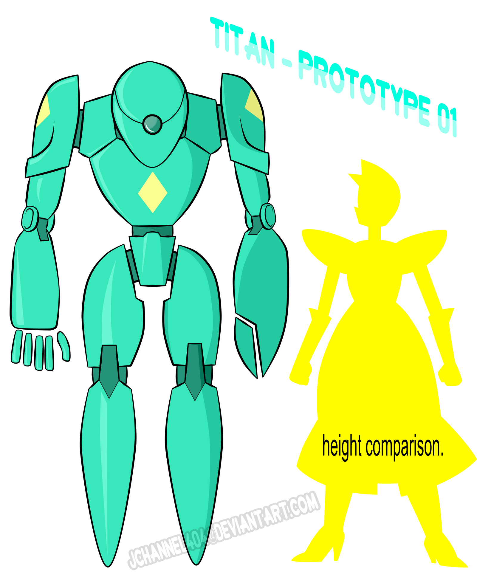 Deviantart Prototypeoc SU - OC - Titan-Prototype 01 by Jchanel404 on DeviantArt