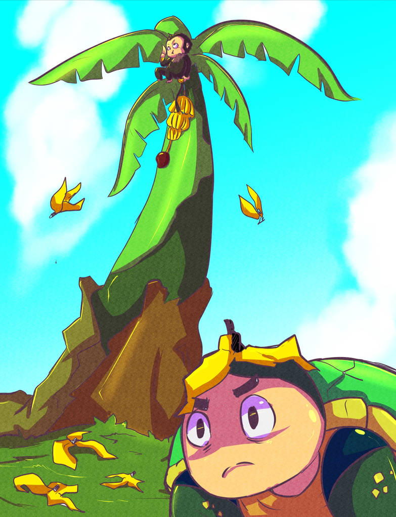 Turtles Deviantart Bongo The monkey and the turtle art by vnchStudio on DeviantArt