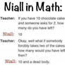 Niall in math