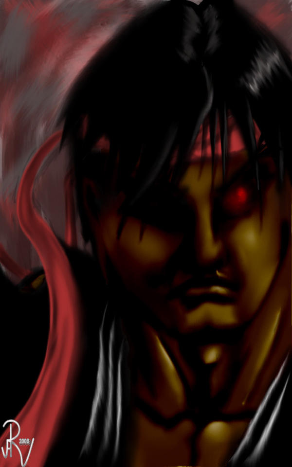 Dark Ryu 1- Speed by HighHeavens on DeviantArt