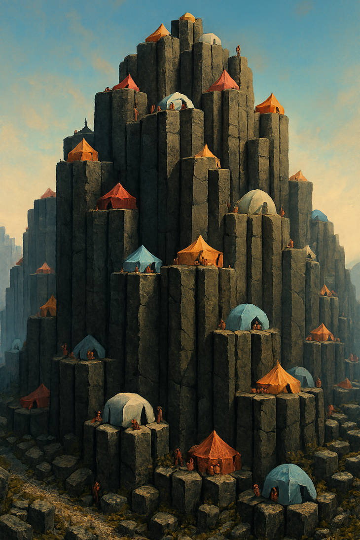 Columnar Deviantart How DeviantArt Feels Today - Columnar Basalt Camps by JohnnyHelium on ...