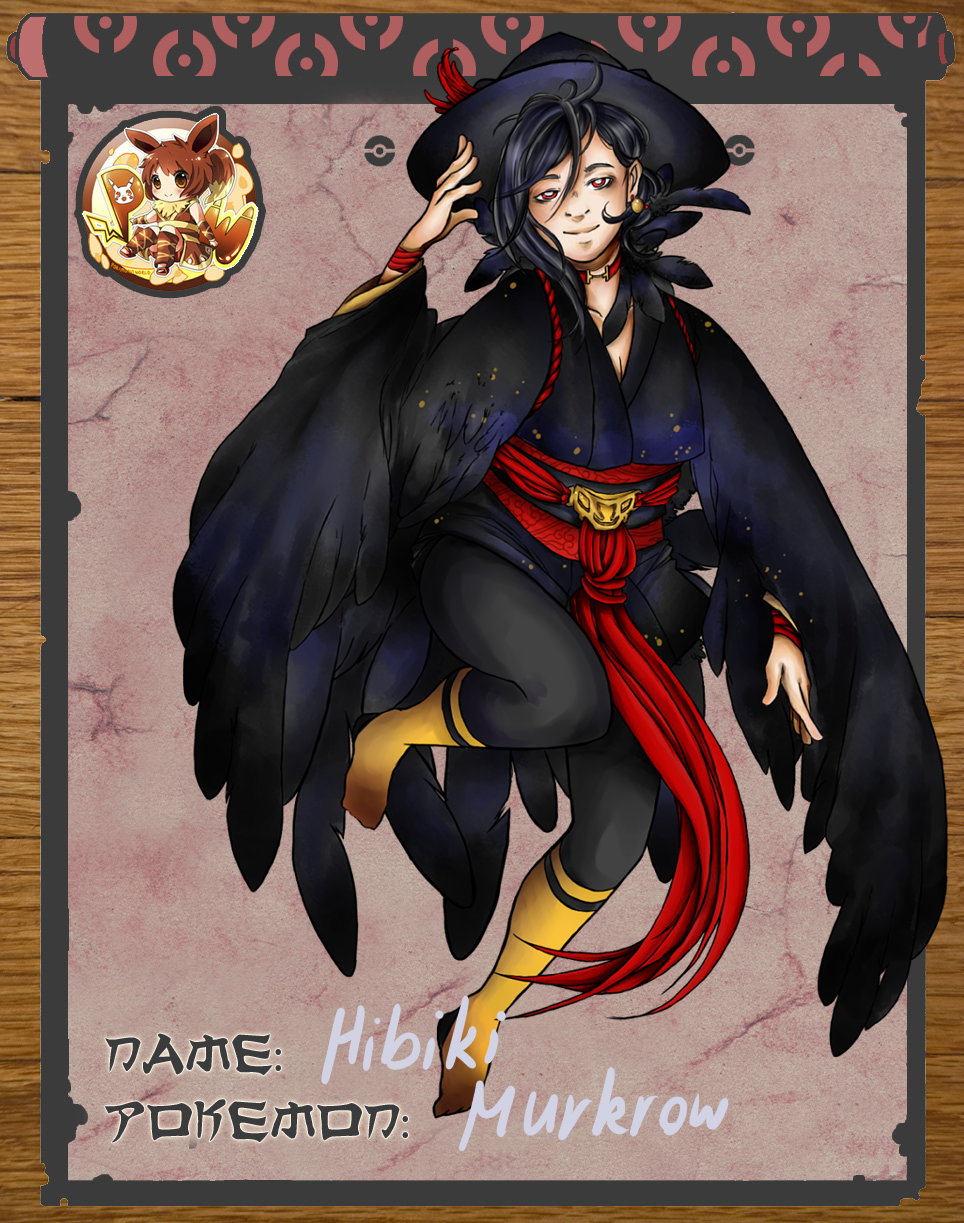 Pokimono NPC App: Hibiki the Murkrow