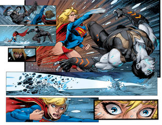 SUPERGIRL#26 Double page