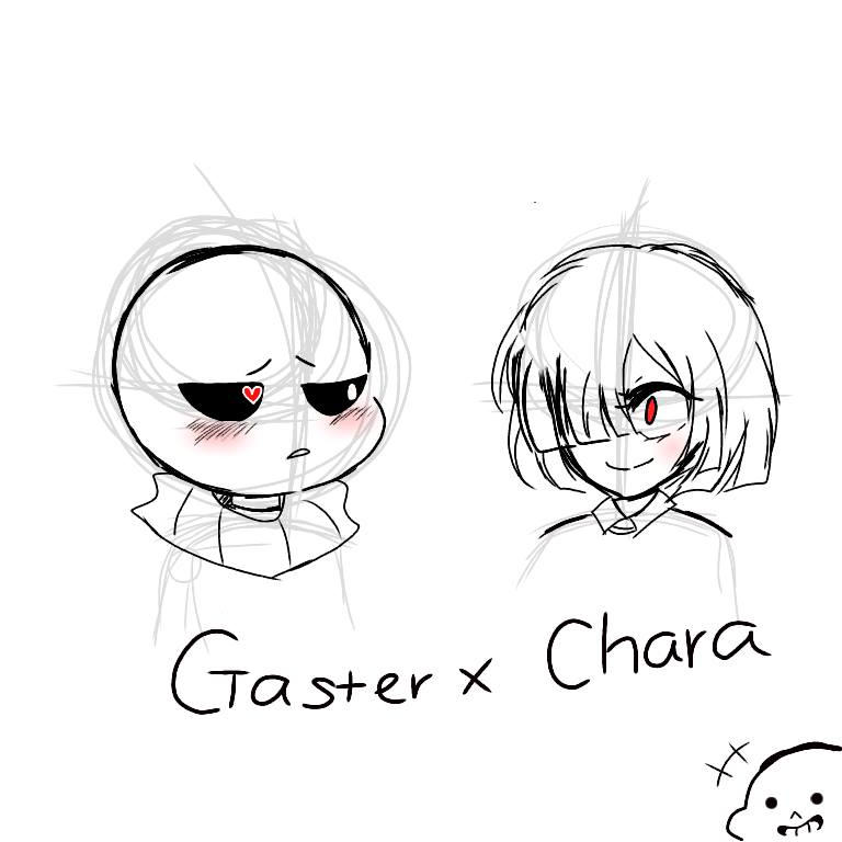 Gaster X Chara by nguyenlehaiha777 on DeviantArt