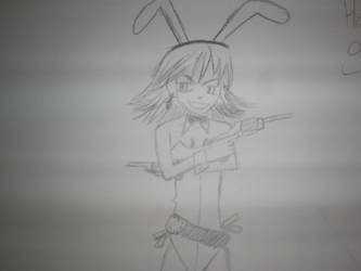 haruko has guns