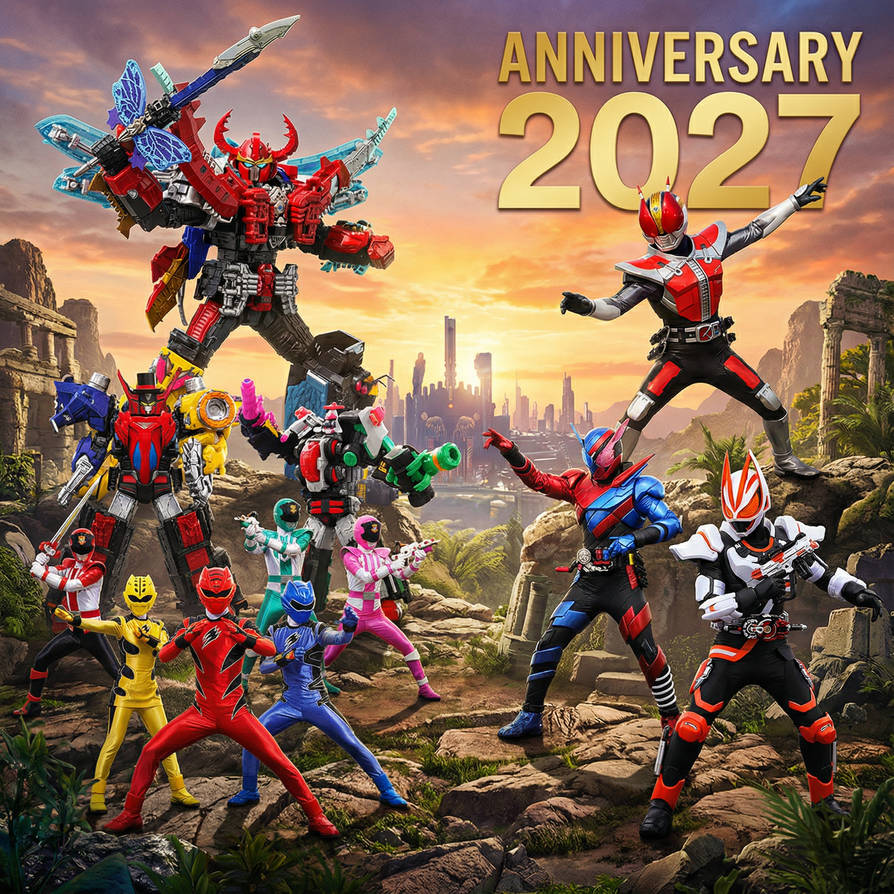 Sentai Rider Kick In 2027: Sentai and Rider Anniversary. by DecadeSnake on DeviantArt