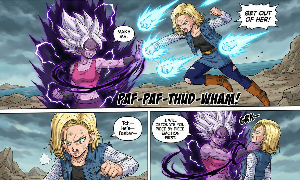 Super Android 18 VS Android 22 by DecadeSnake on DeviantArt