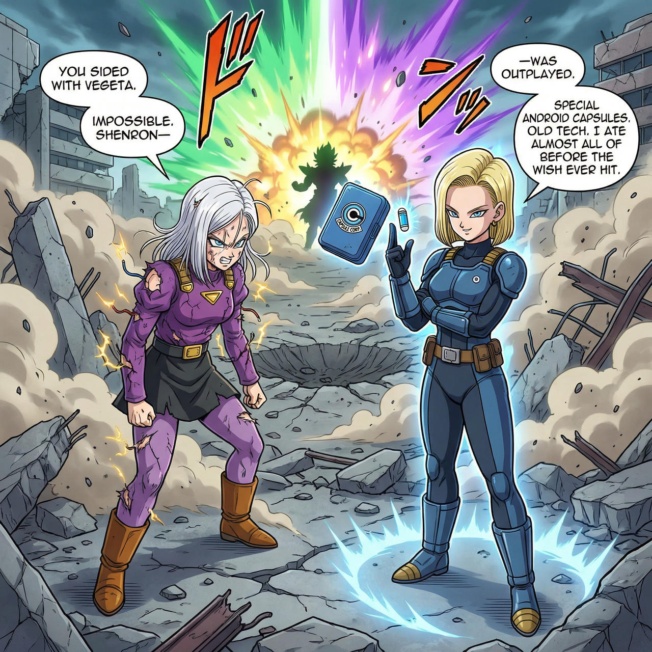 Android 22 Db Super Android 18 VS Android 22 by DecadeSnake on DeviantArt