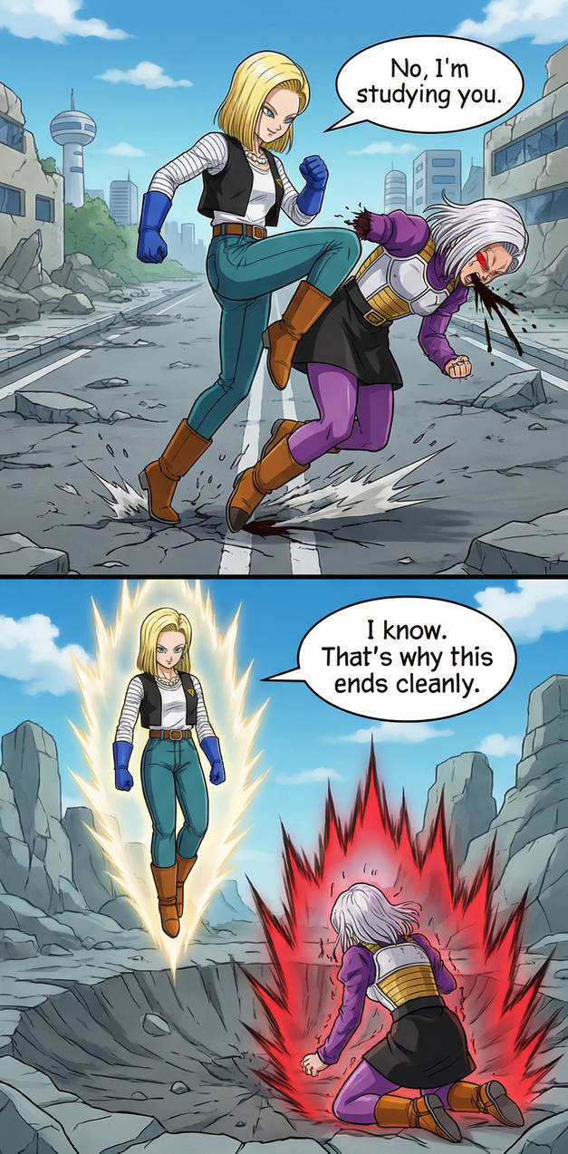 Super Android 18 VS Android 22 by DecadeSnake on DeviantArt