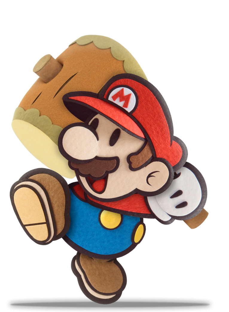 Paper Mario Anything SSB5 Paper Mario - Default by ZaneTheDragon on DeviantArt