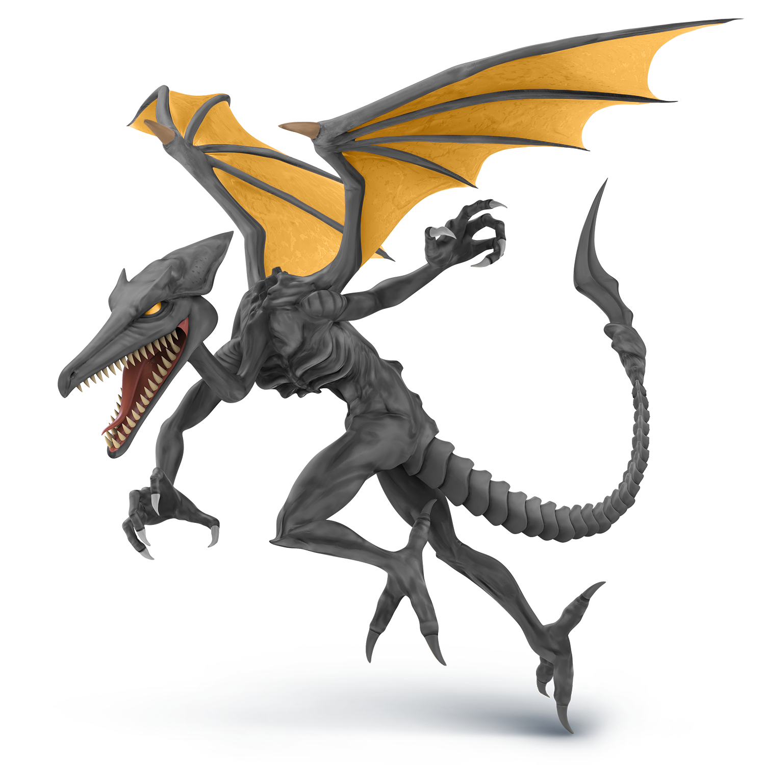 SSB5 Ridley - Meta-Ridley (Metroid Prime) Alt by ZaneTheDragon on ...