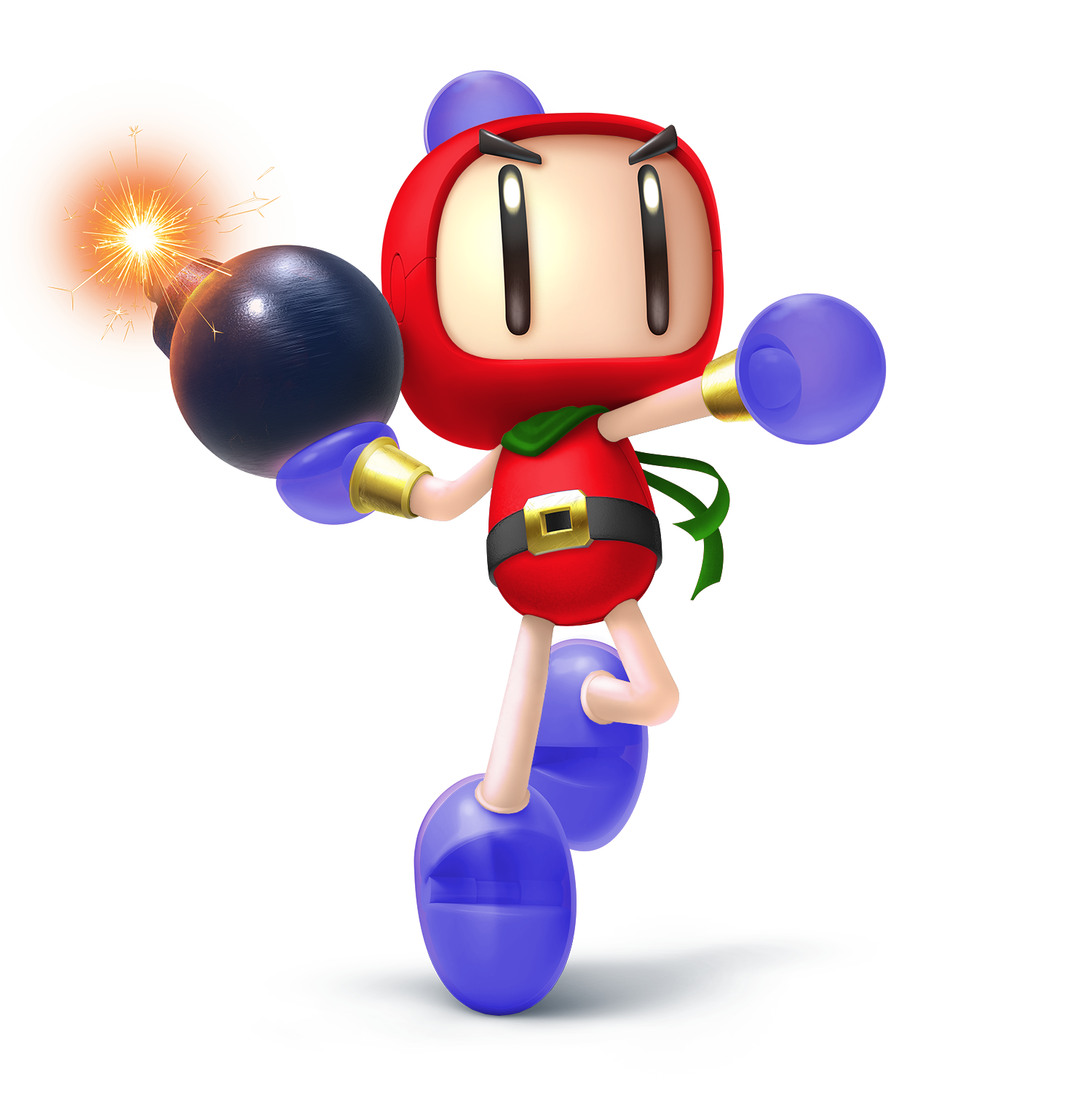 SSB5 Bomberman - Red Bomberman Alt