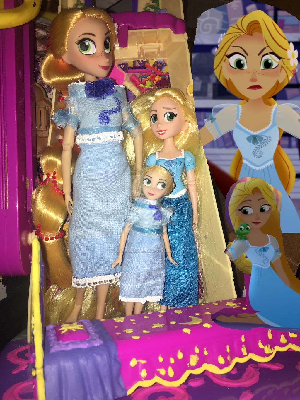 rapunzel blue dress What is your favorite Rapunzel (both versions) outfit from Once Upon a Time? : r/disneyprincess