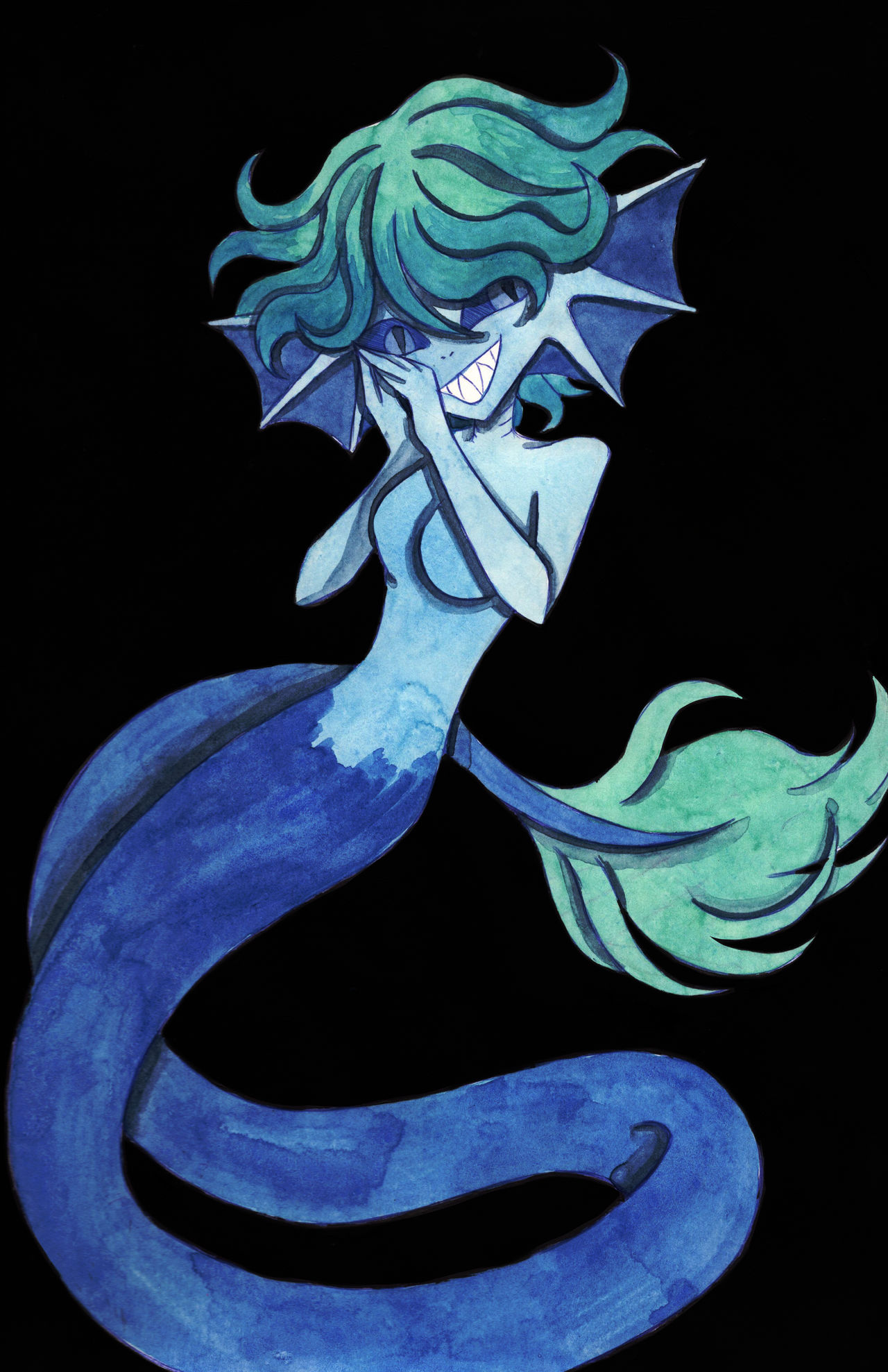 Mermaid Girl by Kilkaz on DeviantArt