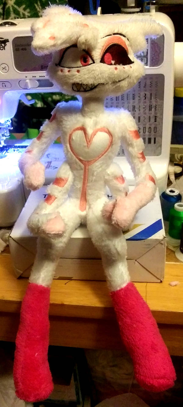 Angel Dust plush by MissOverlord on DeviantArt