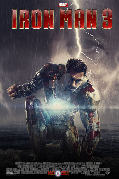 Iron Man 3 (Fan Made) Movie Poster v7