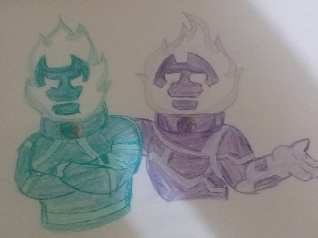 My Ben 10 Alien OC Pyra And Ben 16 Purple Pyro by pinkditto17 on DeviantArt