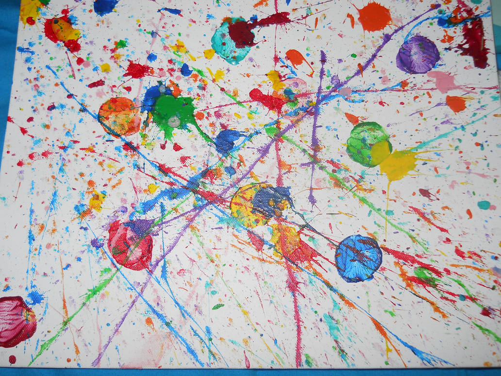 Splatter Paint Art by AspiringToBeLikeHe on DeviantArt