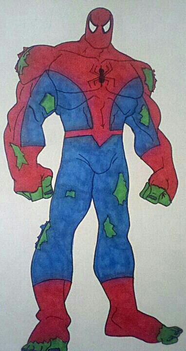 Spider-Hulk by SavantiRomero on DeviantArt Spider-Hulk by SavantiRomero on DeviantArt