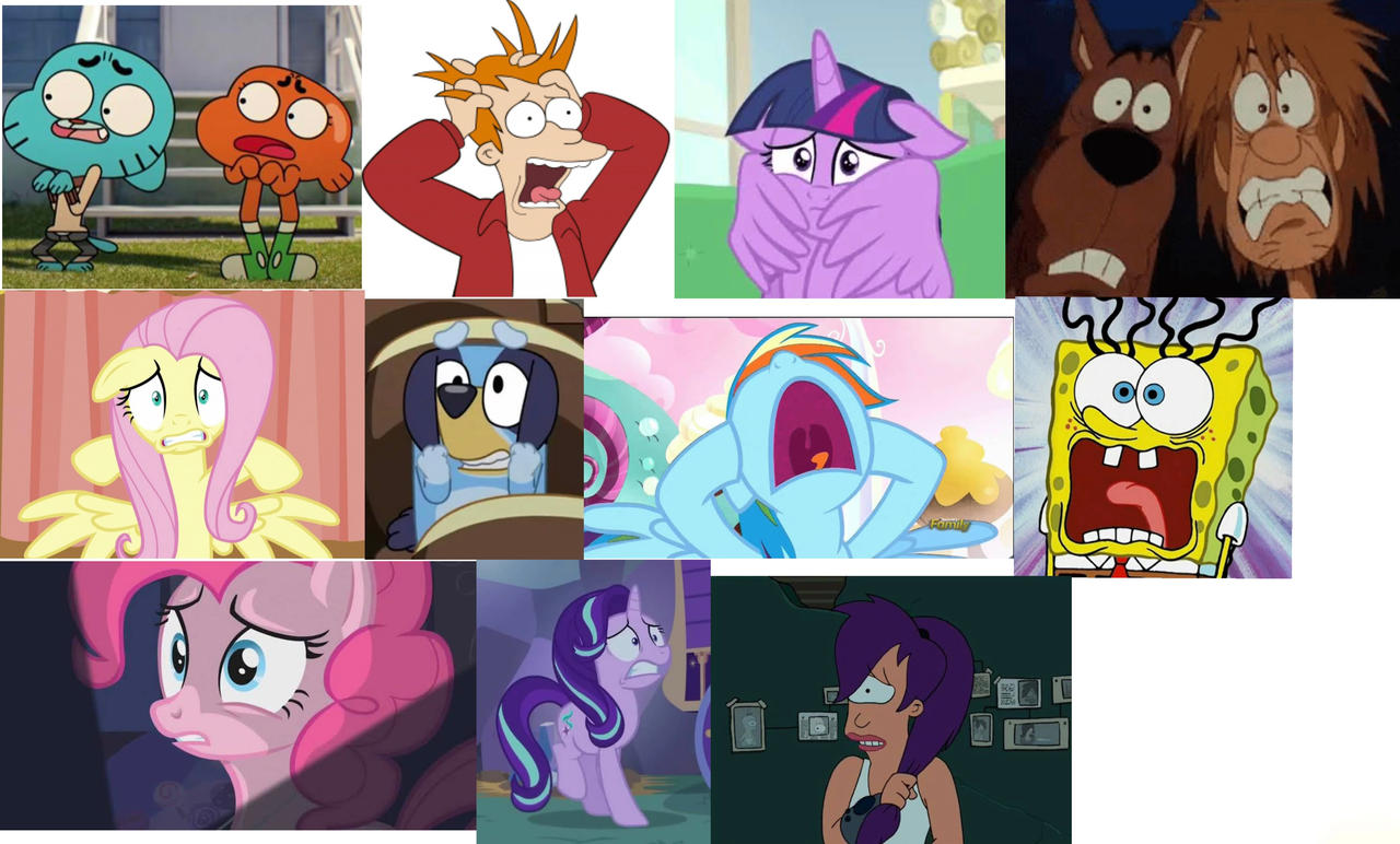 Character Scared Random Deviantart Scared/Shocked/Frightened by CreatorMan09 on DeviantArt
