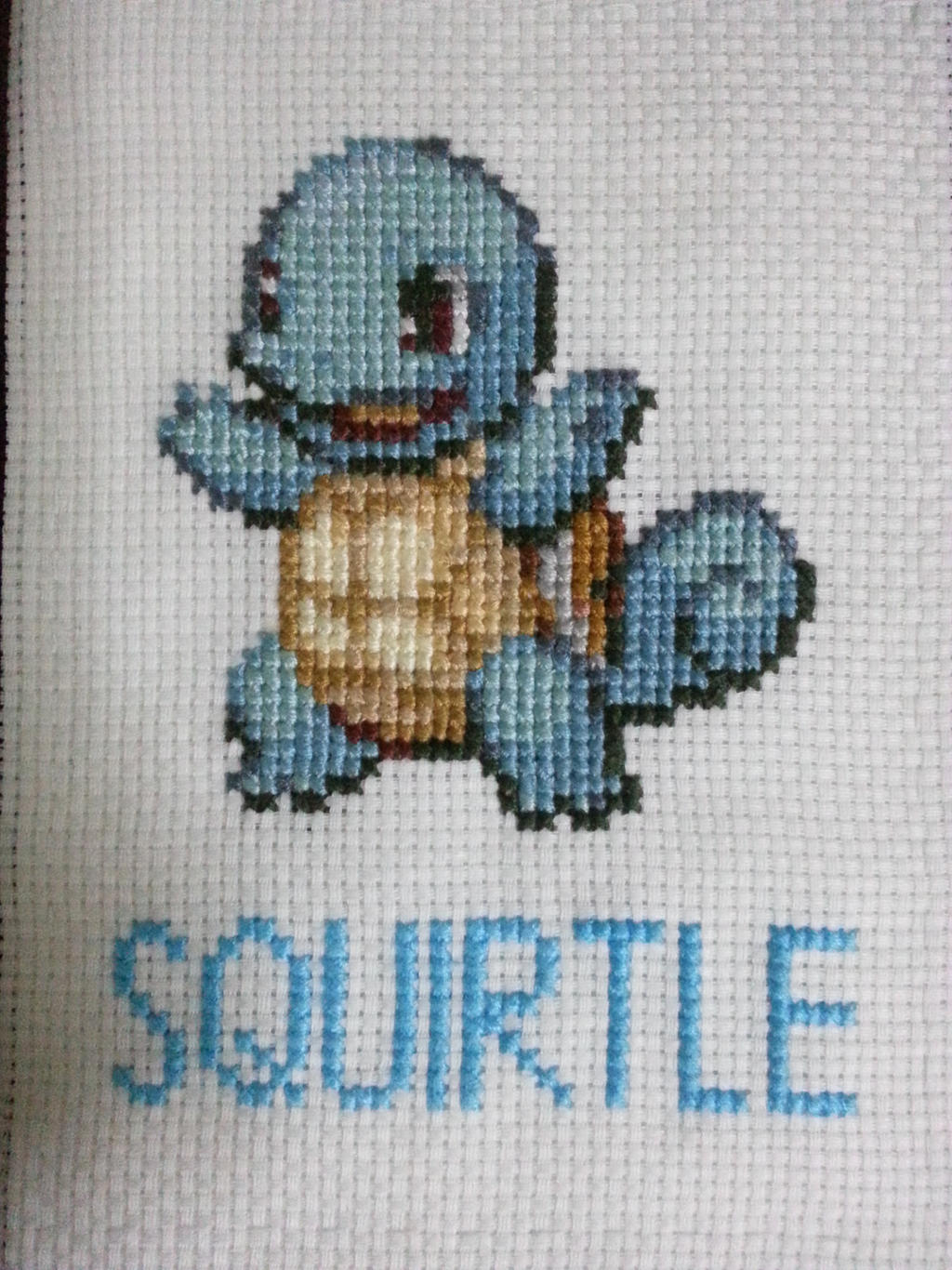 Squirtle Cross Stitch