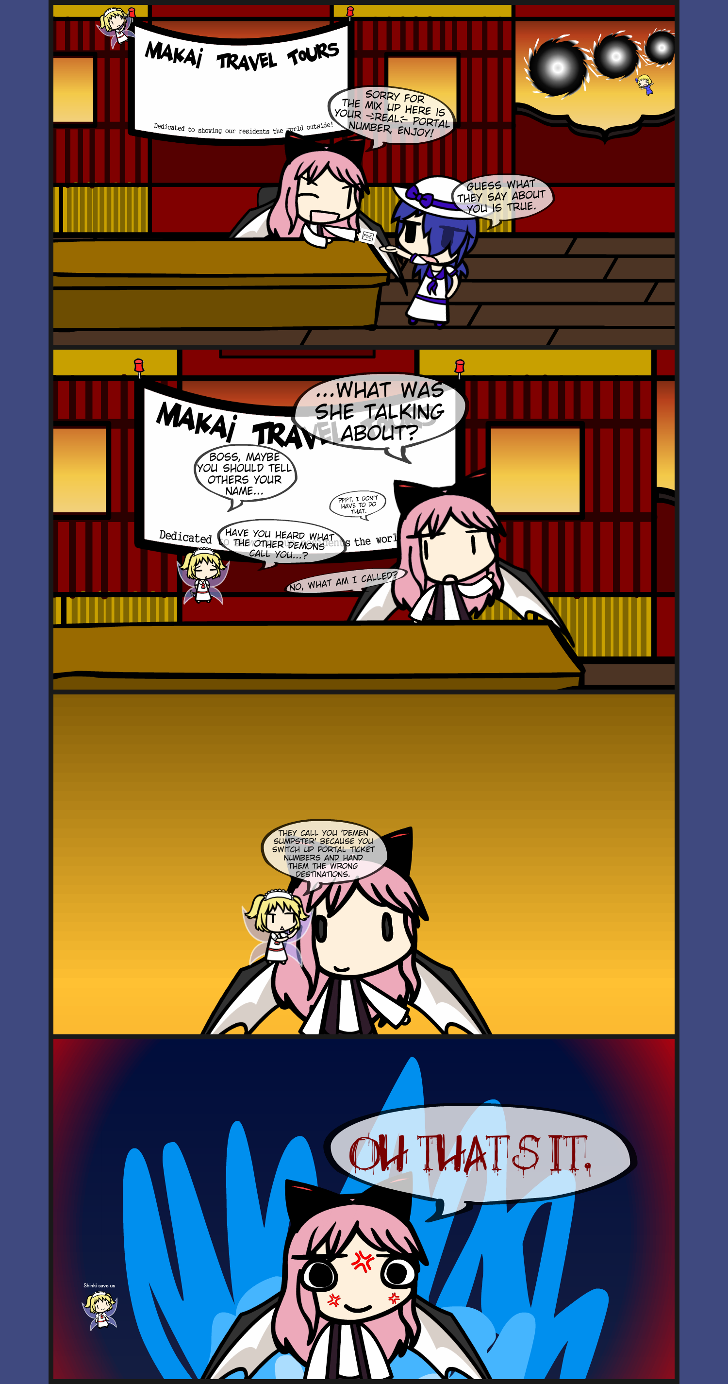 4Koma Friday: The Lunatic Travel Agent