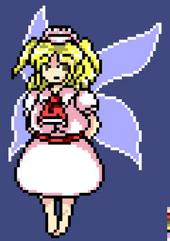 WIP PC-98 Sprite Reimagining Demo 3: Mika