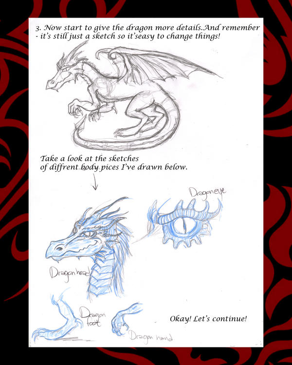 Creating A Dragon Dragon tutorial part 2 by FantasyMaker on DeviantArt