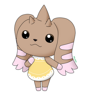 Lopmon - Animal Crossing Ver.