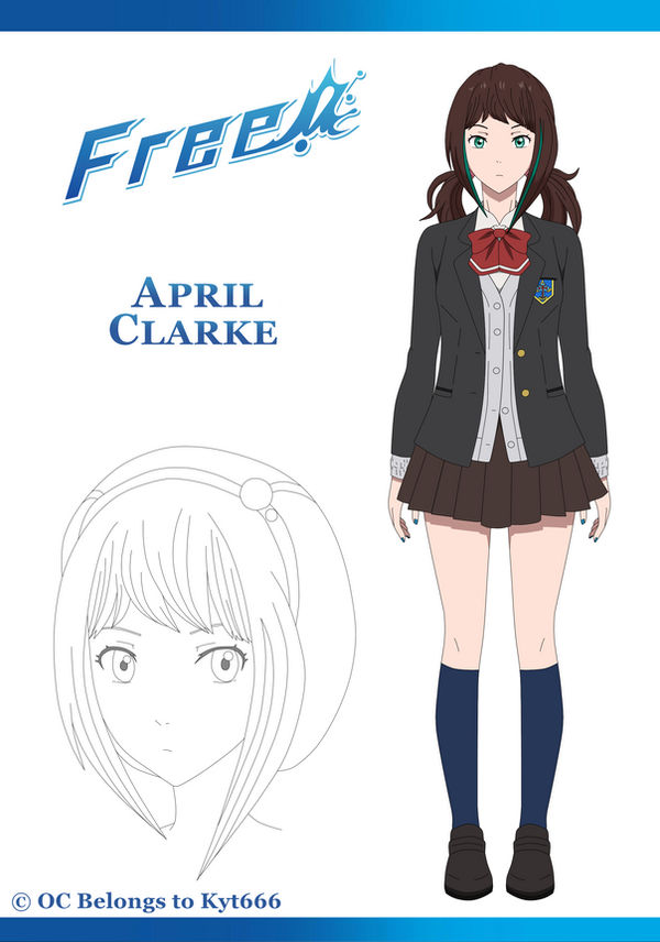 April Clarke - Character Sheet - Fullbody by Kyt666 on DeviantArt