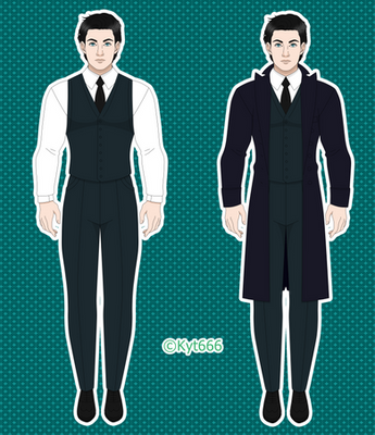 Gawain Lightwood - Character Sheet - Fullbody