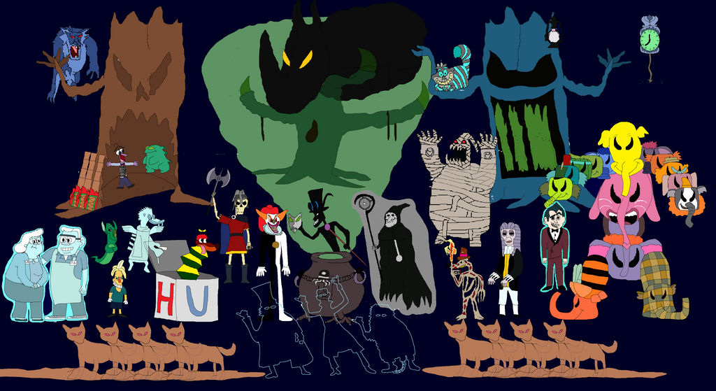 Cartoon Spooks Disney's Spooks, Spectors, and Ghosts by imdb88 on DeviantArt