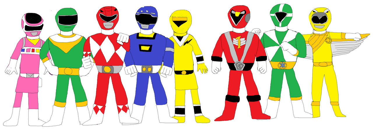 Megaforce - Legendary Rangers by imdb88 on DeviantArt