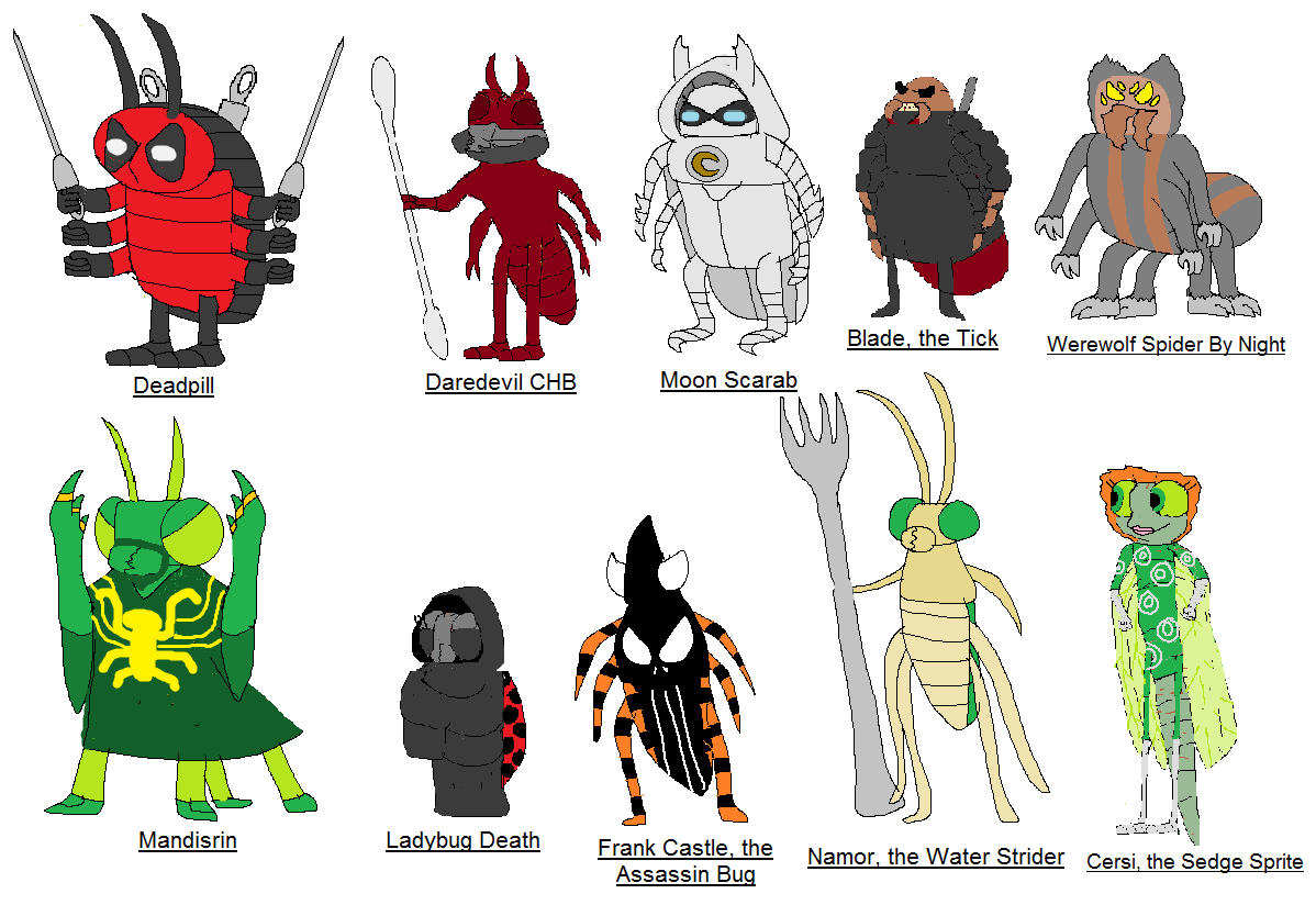 Marvel Insect Character Marvel Insect Universe (Part 3) by imdb88 on DeviantArt