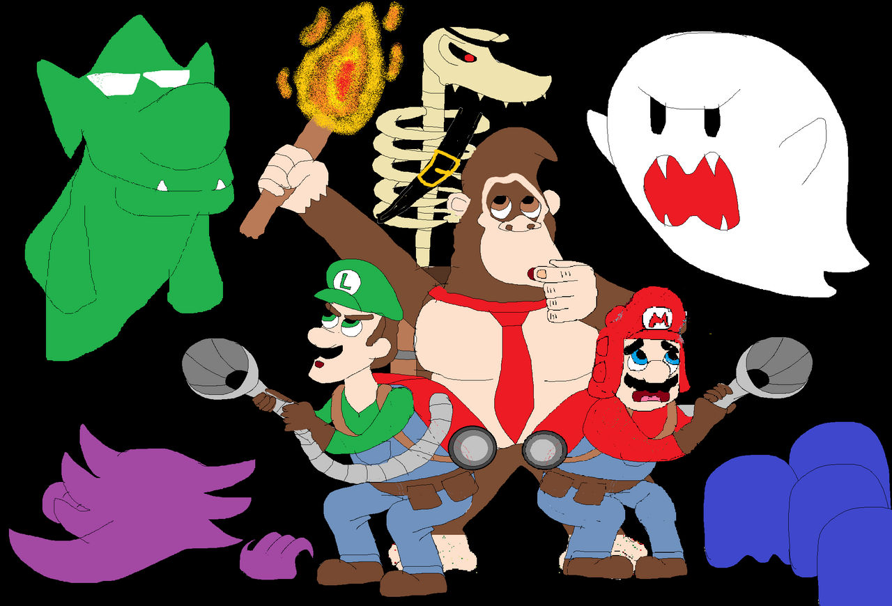 Mario Busters Mario Busters by imdb88 on DeviantArt