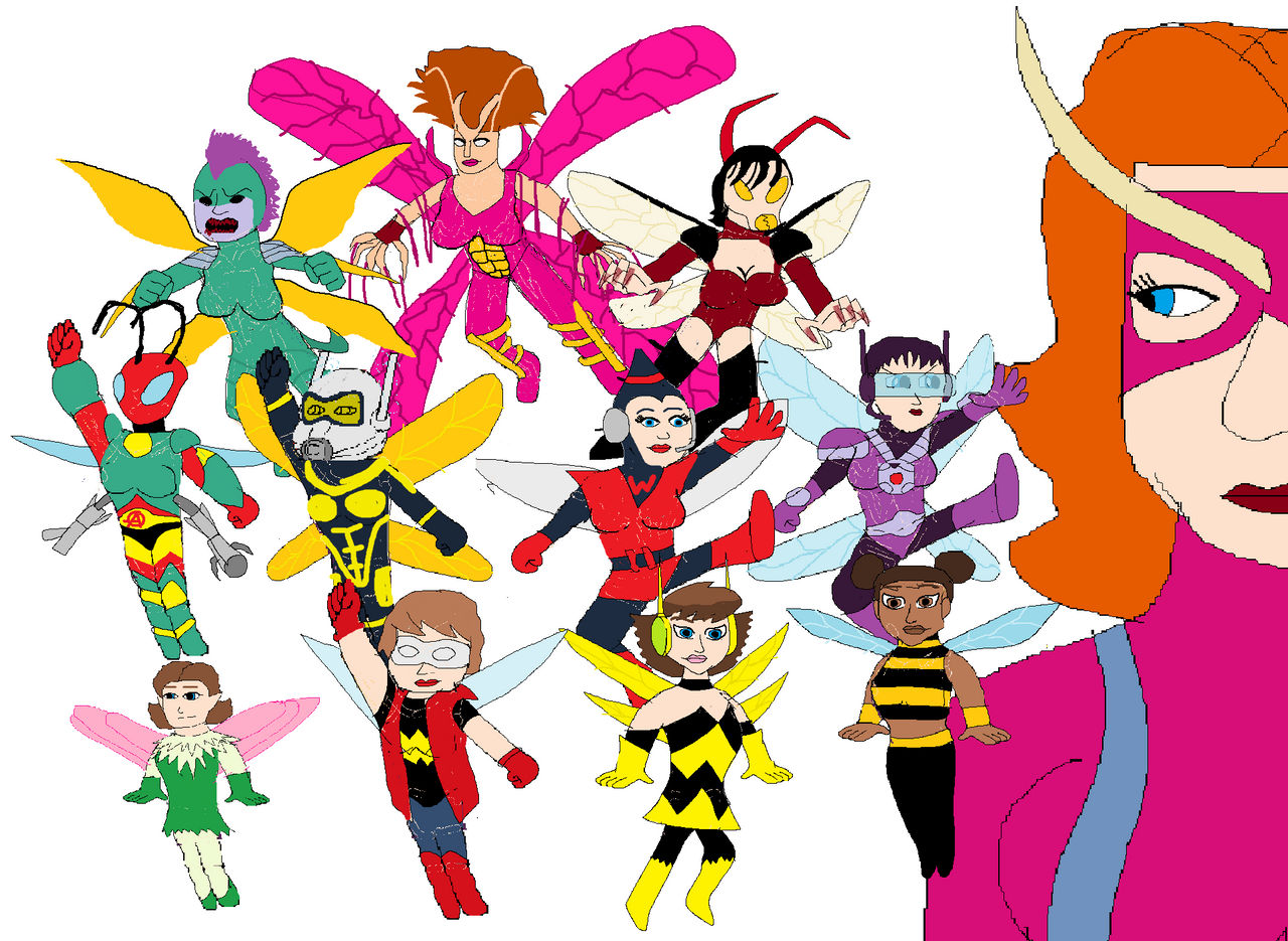 Marvel Insect Character Marvel's Wasp Nest by imdb88 on DeviantArt
