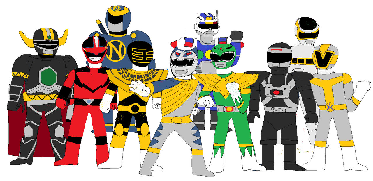 Forever Sixth Rangers, Part 1: Saban Rangers by imdb88 on DeviantArt