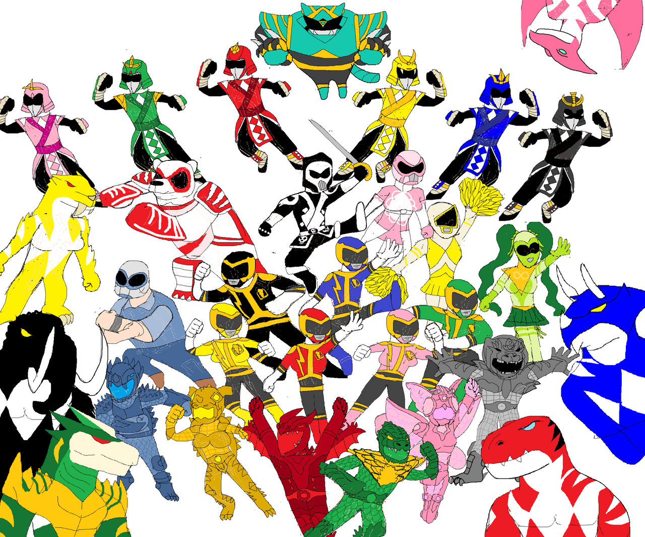 Power Rangers Multiple Boom Studios Power Rangers Multiverse by imdb88 on DeviantArt