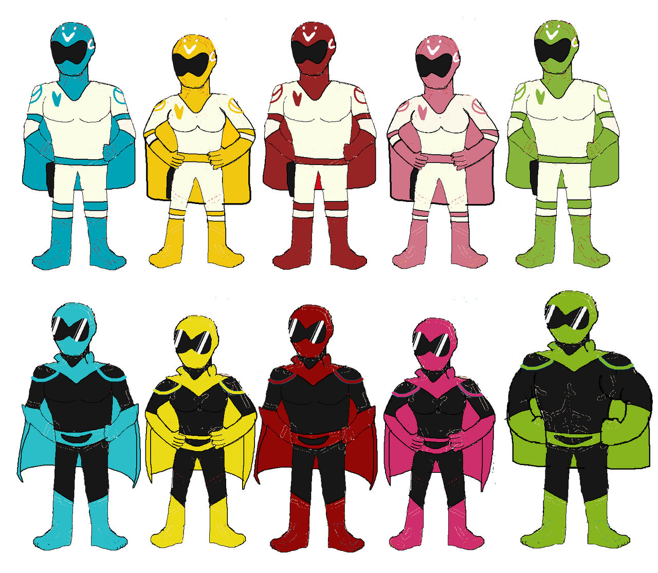 Unmade Disney Animated Power Rangers Series by imdb88 on DeviantArt