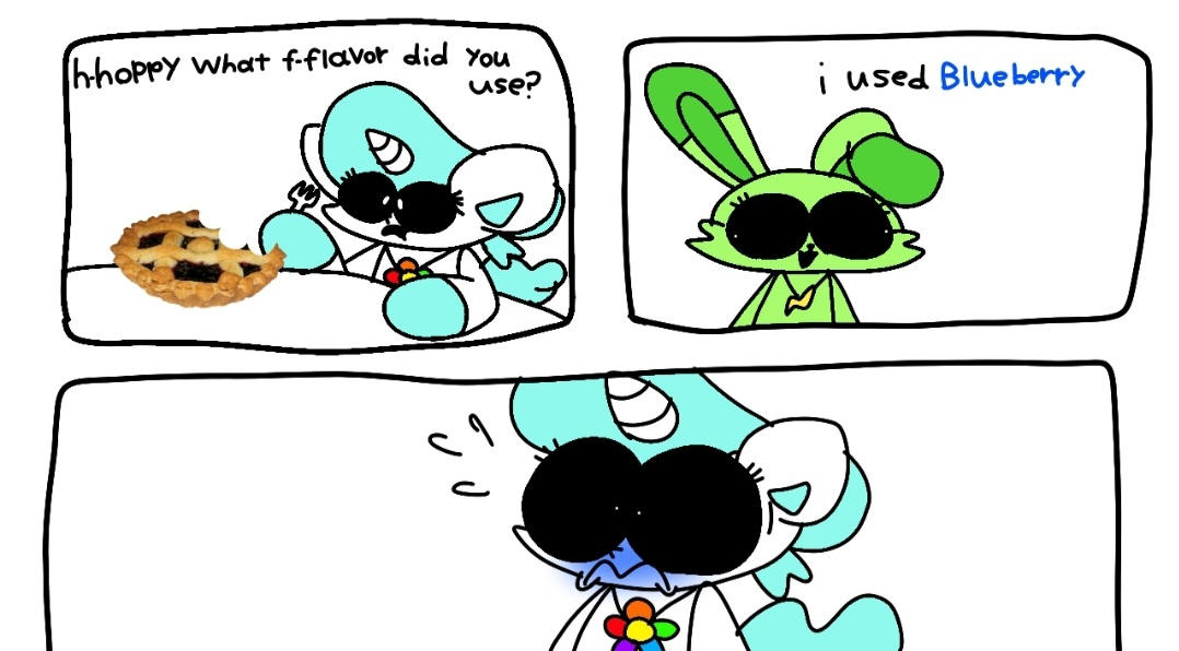 Crafty corn eats blueberry pie (comic) by SuperPlushVideos2018 on ...