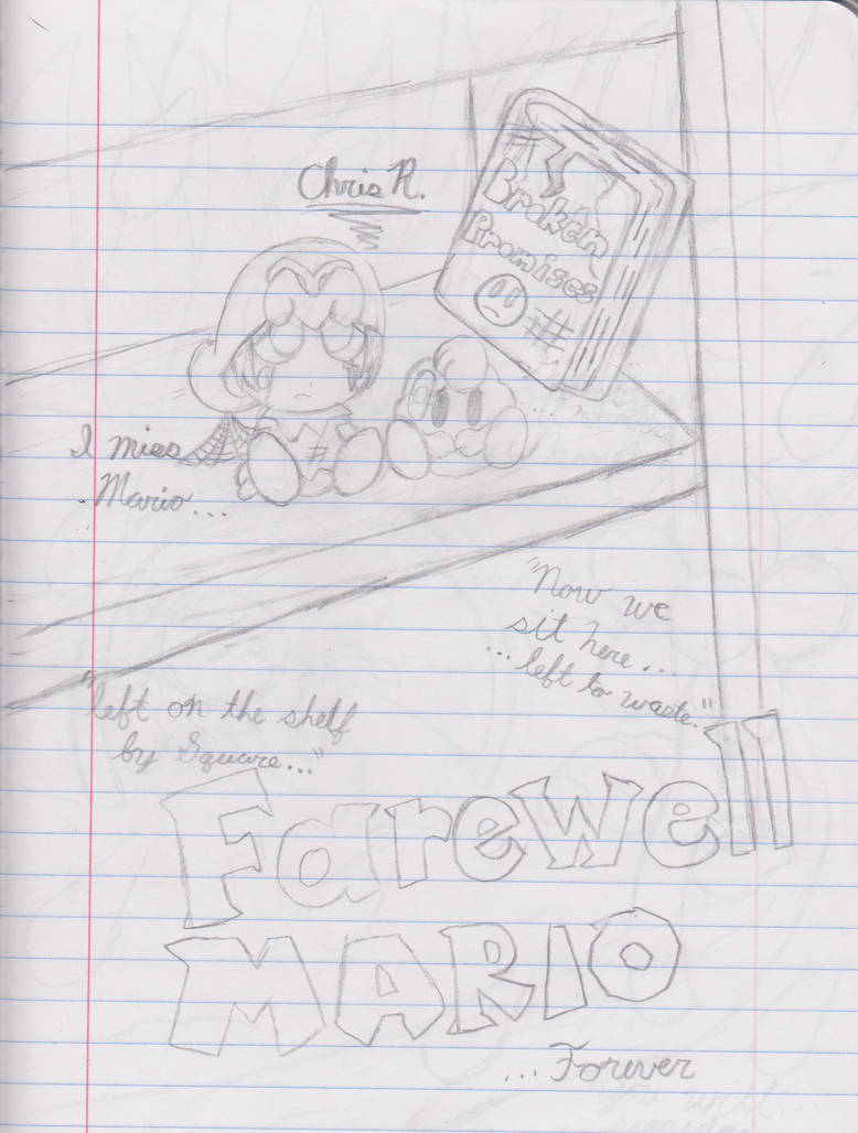 Goodbye Character Mario Farewell, Mario by TenikaArt on DeviantArt